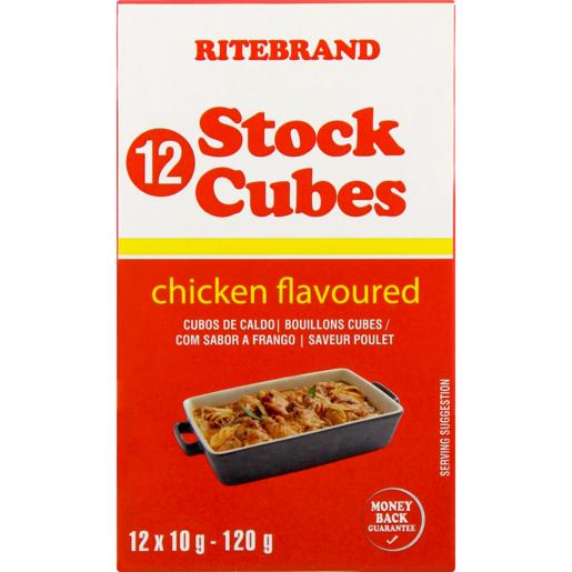 Ritebrand Chicken Flavoured Stock Cubes 12 x 10g