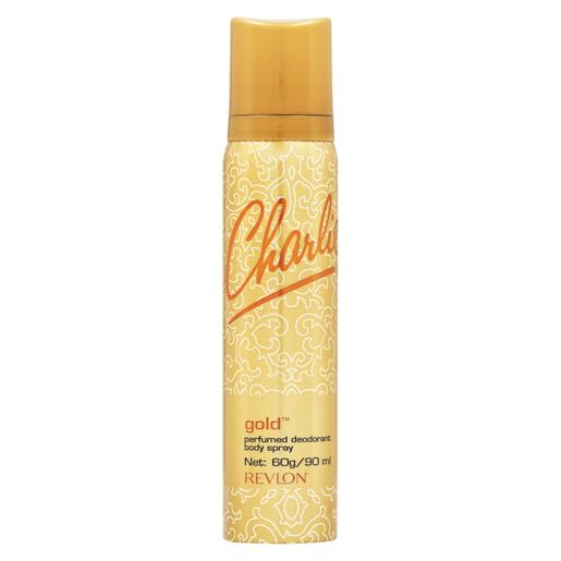 Revlon Charlie Gold Ladies Perfumed Body Spray 90ml