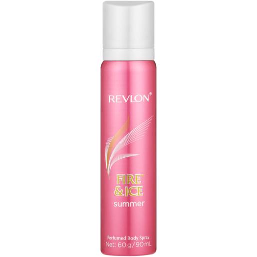 Revlon Fire & Ice Ladies Summer Perfumed Body Spray 90ml