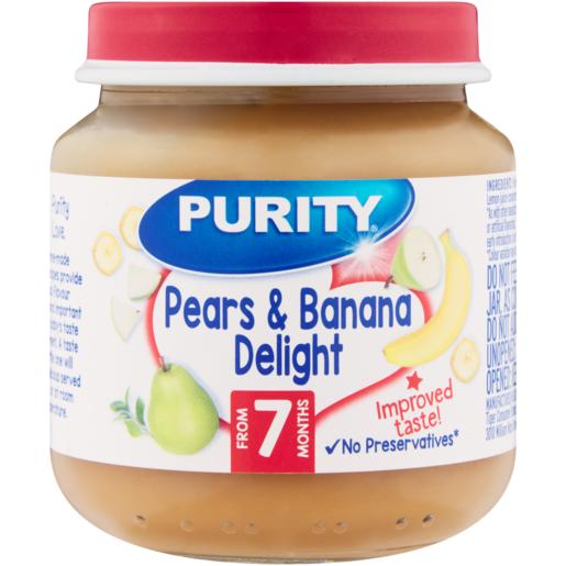 Purity Pear & Banana Delight Baby Food 125ml