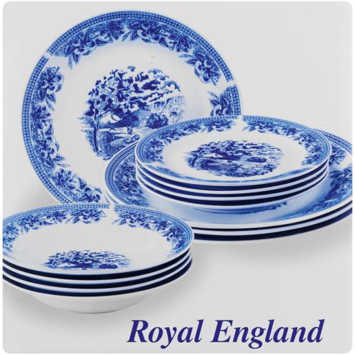 Royal England Dinner Set 12 Piece