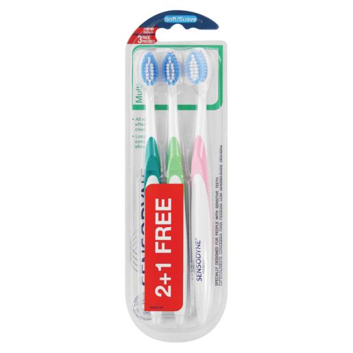 Sensodyne Multicare Toothbrush 3 Pack