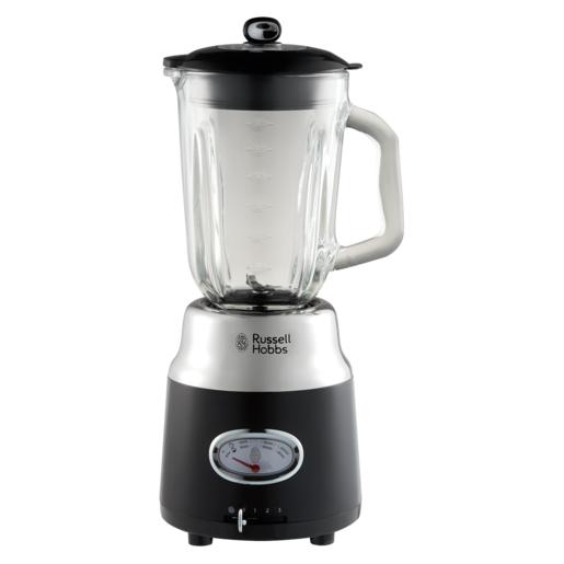 Russell Hobbs Jet Black Retro Blender 800W