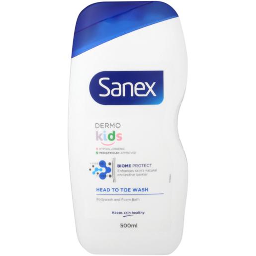 Sanex Dermo Kids Biome Protect Body Wash & Foam Bath 500ml
