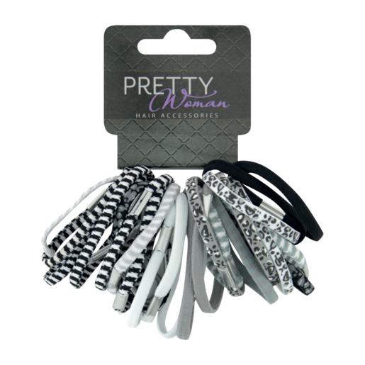 Pretty Woman Hair Accessories Elastic Fashion Stripe 23 Piece