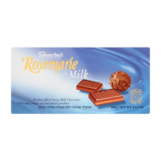 Schmerling’s Rosemarie Milk Chocolate Slab 100g