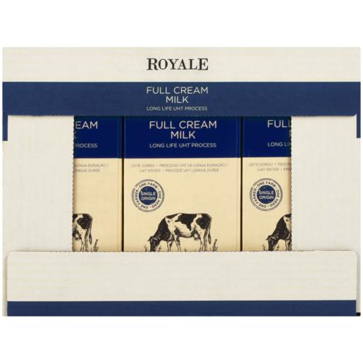 Royal UHT Full Cream Milk 6 x 1L