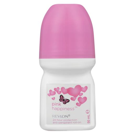 Revlon Pink Happiness Ladies Anti-Perspirant Roll-On 50ml