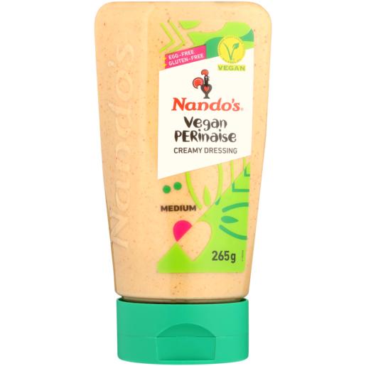 Nando’s Medium Vegan Perinaise Creamy Dressing Bottle 265g