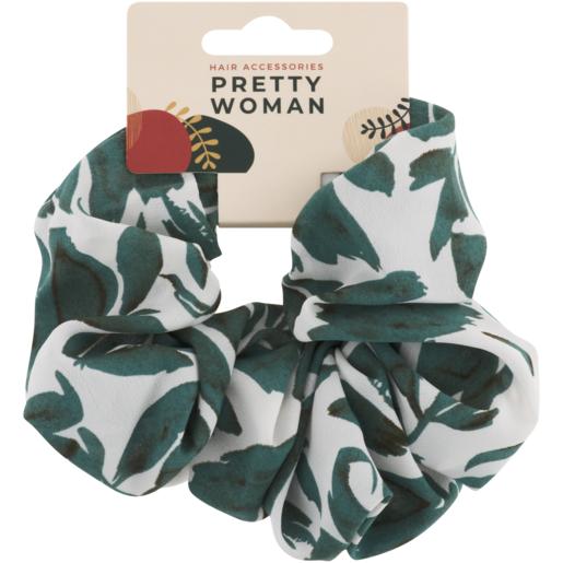 Pretty Woman Deep Floral Scrunchie