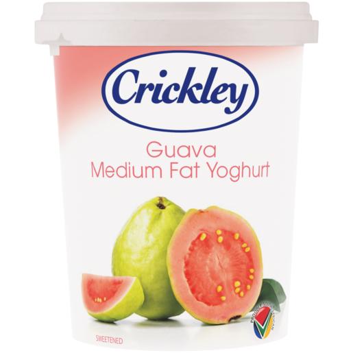 Crickley Medium Fat Guava Flavoured Yoghurt 500g
