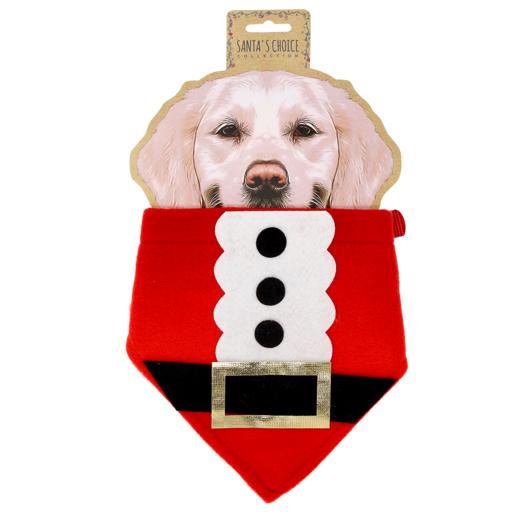 Santa’s Choice Christmas Bib Pet Collar Accessory (Assorted Item – Supplied At Random)