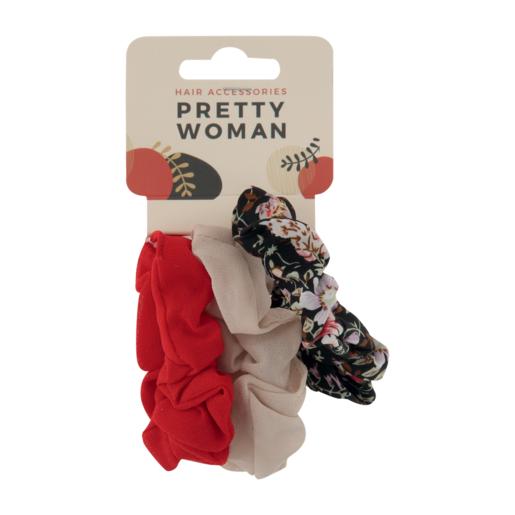 Pretty Woman Scrunchies Set 3 Piece