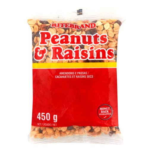 Ritebrand Peanuts & Raisins 450g