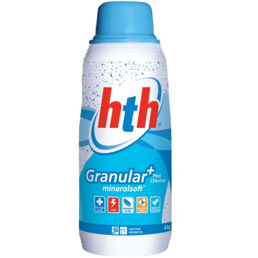 HTH Granular+ Mineralsoft Pool Chlorine 4kg