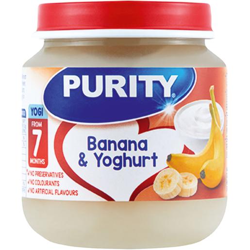 Purity Banana & Yoghurt Baby Food 125ml