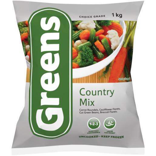 Greens Frozen Mixed Vegetables 1kg