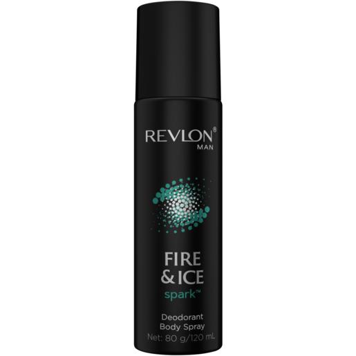 Revlon Man Fire And Ice Spark Deodorant Body Spray 120ml
