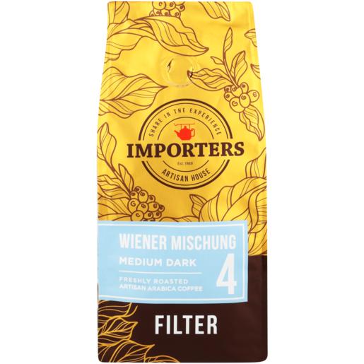 Importers Wiener Mischung 4 Strength Medium Dark Arabica Filter Coffee 250g