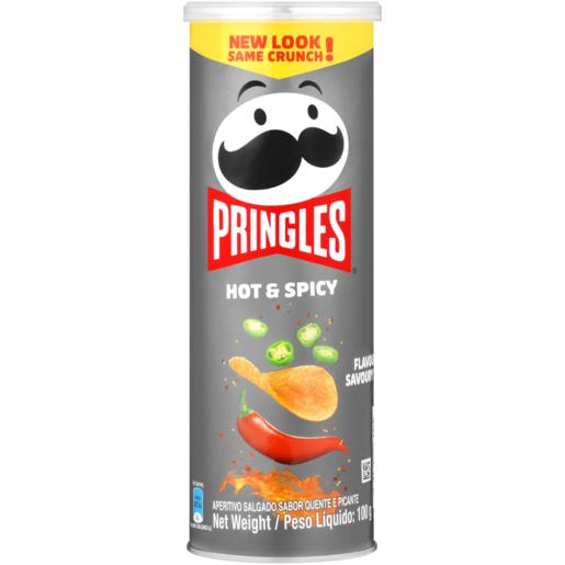 Pringles Hot & Spicy Flavoured Chips 100g