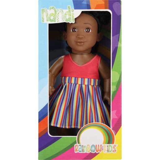 Rainbow Kids Nandi Doll 30cm (Assorted Item – Supplied At Random)