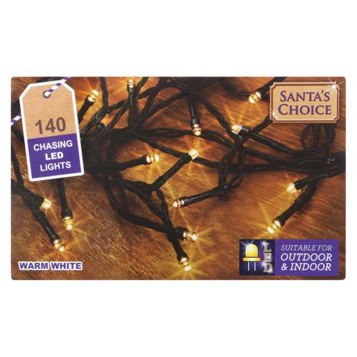 Santa’s Choice Christmas Chasing LED Fairy Lights 140 Pack
