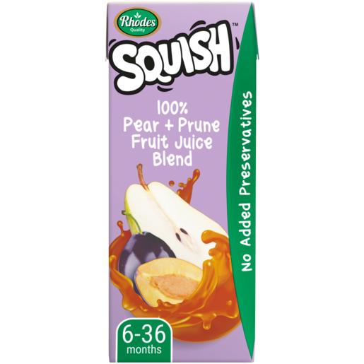 Rhodes Squish 100% Pear & Prune Juice Blend 200ml