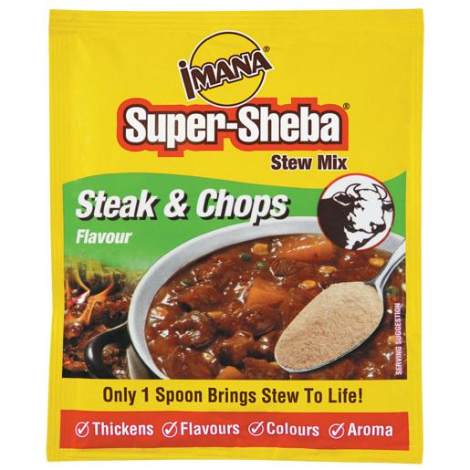 Imana Super-Sheba Steak & Chops Flavoured Stew Mix 55g