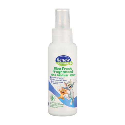 Renew Kids Aloe Fresh Fragranced Hand Sanitiser Spray 100ml