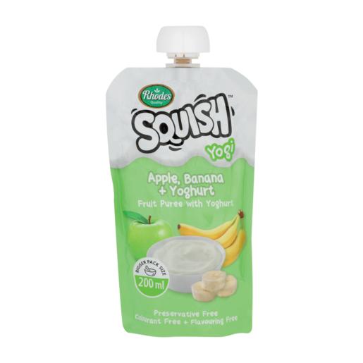 Rhodes Squish Apple, Banana & Yoghurt Flavoured Puree Baby Food 200ml