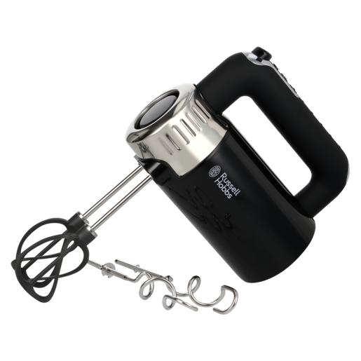 Russell Hobbs Jet Black Retro Hand Mixer 500W