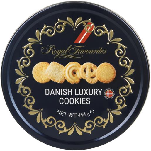 Royal Favourites Luxury Danish Cookies Tin 454g