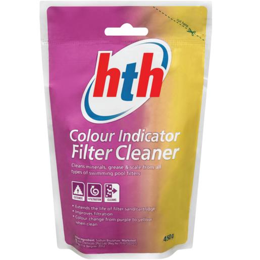 HTH Colour Indicator Filter Cleaner 450g