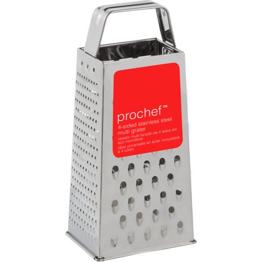 Prochef 4 Sided Stainless Steel Multi Grater