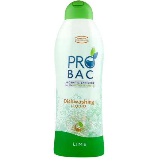 Probac Lime Dishwashing Liquid Bottle 750ml
