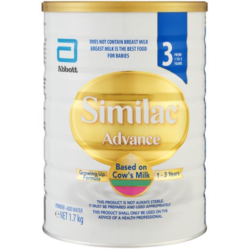Similac Advance Stage 3 Growing-Up Formula 1-3 Years 1.7kg