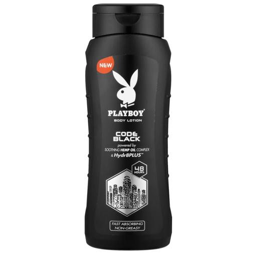 Playboy Code Black Body Lotion 400ml