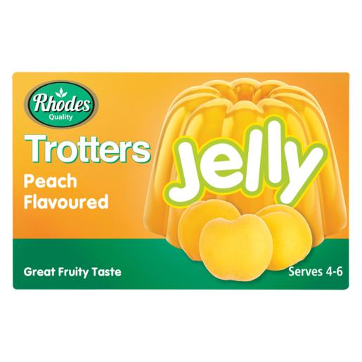 Rhodes Trotters Peach Flavoured Instant Jelly 40g