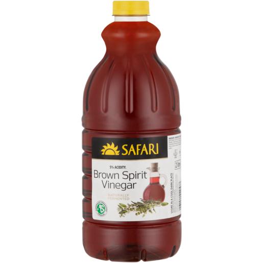 Safari Brown Spirit Vinegar Bottle 2L