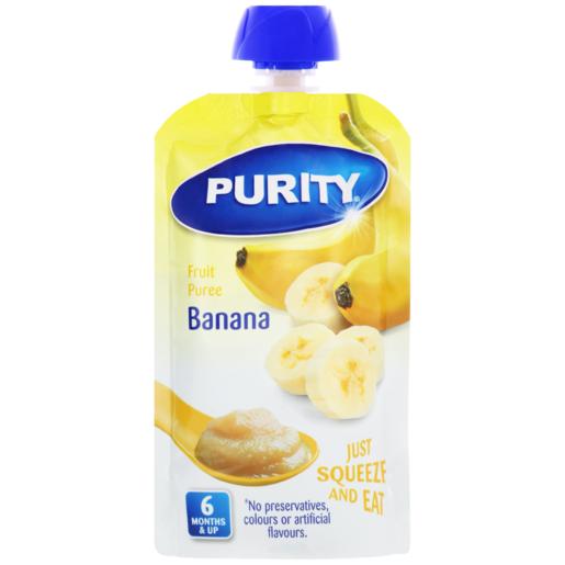 Purity Banana Fruit Puree 6 Months+ 110ml