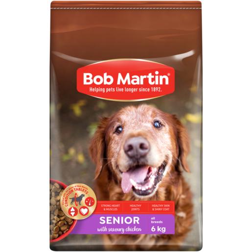 Bob Martin Complete Condition Superfood Boost Savoury Chicken Flavoured Dog Food For Older Dogs Bag 6kg