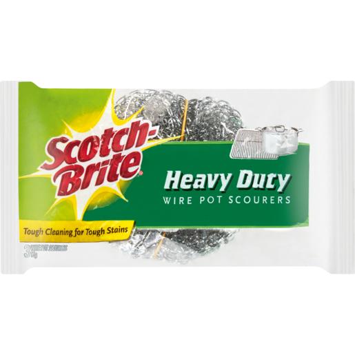 Scotch-Brite Heavy Duty Wire Pot Scourers 3 Pack