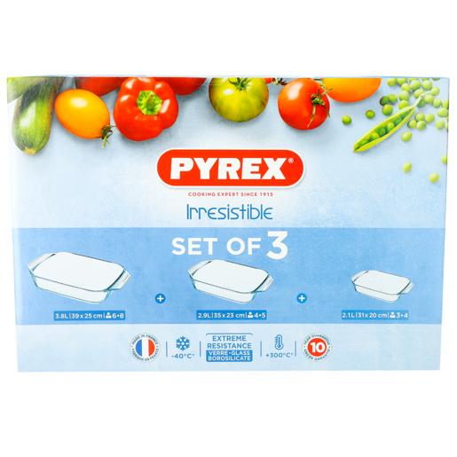 Pyrex Roaster Set 3 Piece