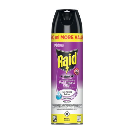 Raid Odourless Insecticide 500ml