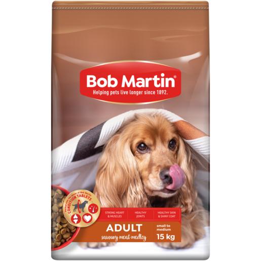Bob Martin Complete Condition Savoury Meat Medley Flavoured Small Adult Dog Food 15kg