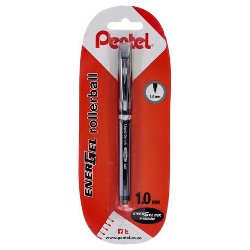 Pentel Energel Rollerball Black Pen 1.0mm