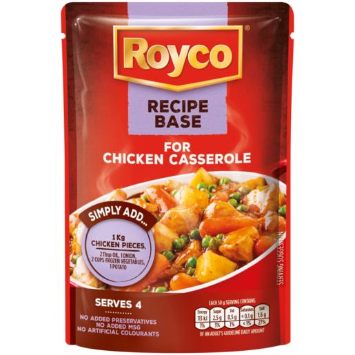 Royco Recipe Base For Chicken Casserole Cook-In-Sauce 200g