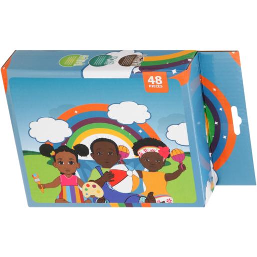 Rainbow Kids Puzzle 48 Piece
