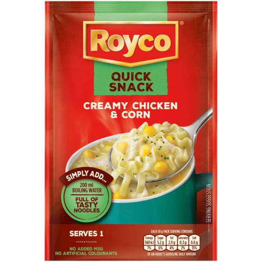 Royco Creamy Chicken & Corn Quick Snack 38g