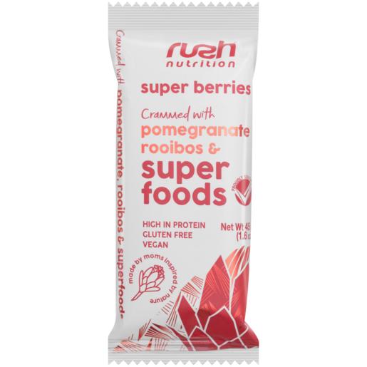 Rush Nutrition Pomegranate & Rooibos & Super Foods Bar 45g